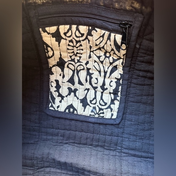 World Market Quilted Duffle Bag Bohemian Style - Picture 11 of 15